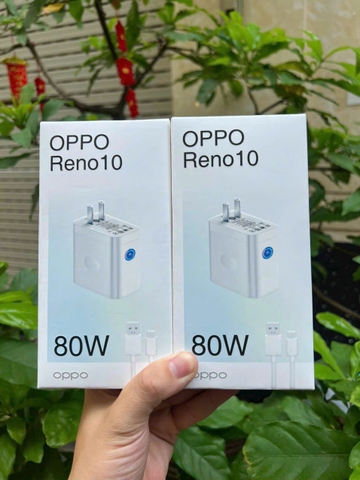Bộ sạc nhanh 80W OPPO RENO 10 (cóc 1 cổng USB, Cáp Usb ra Type C, a-c) [BH: 3 THÁNG]