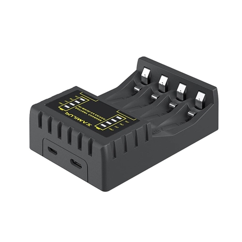 Bộ sạc 4 viên pin tiểu 2A-3A PJU DC5V 2A [BH: 1 THÁNG]