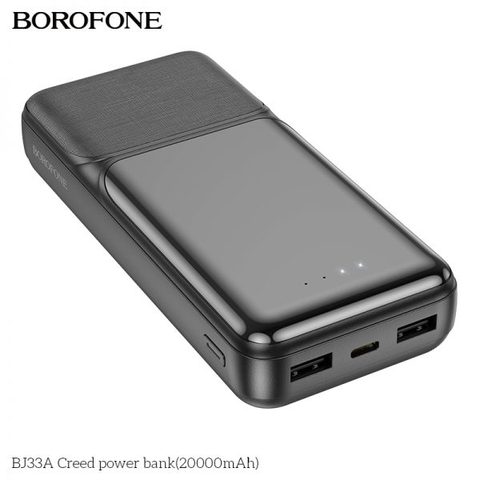 Pin sạc dự phòng Borofone BJ33A 20.000mAh chính hãng [BH 1 năm]