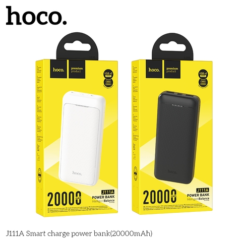 Pin sạc dự phòng Hoco J111A 20.000mAh  sạc dự phòng chính hãng (BH 1 năm)