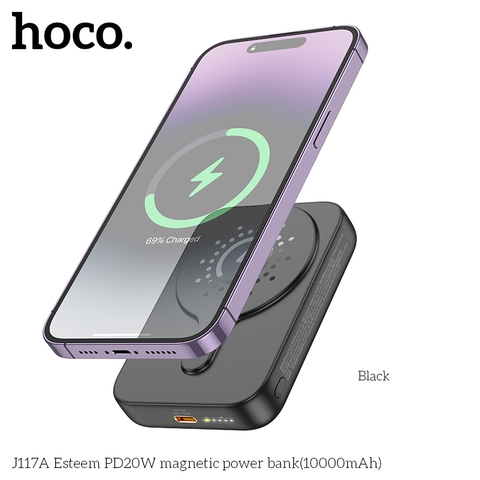 Pin sạc nhanh không dây 20w HOCO J117A 10.000mAh dự phòng chính hãng [BH: 1 NĂM]