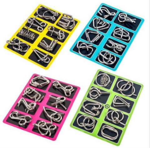 Hộp trò chơi trí tuệ tháo sắt Iron Puzzles JAPAN [BH: NONE]