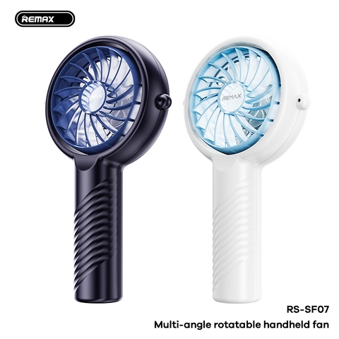 Quạt cầm tay REMAX RS-SF07 quạt mẫu mới xoay đa góc pin 1200mAh chính hãng