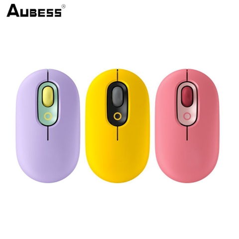 Chuột không dây bluetooth POPSILIENT nhiều màu [BH: 6 THÁNG]