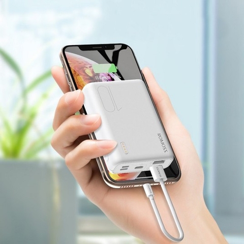 Pin sạc dự phòng Romoss Simple 10 10.000 mAh chính hãng [BH 1 Năm]