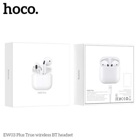 Tai nghe bluetooth HOCO EW03 PLUS mẫu mới 2024 siêu nhỏ gọn chính hãng [Bh 1 Năm]