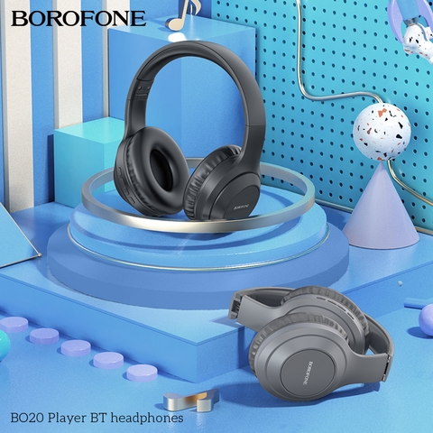 Tai nghe Bluetooth BOROFONE BO20 Headphone chụp tai chính hãng [BH: 1 NĂM]