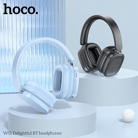 Tai nghe Bluetooth Hoco W51 (46h) Headphone chụp tai pin trâu chính hãng [BH: 1 NĂM]