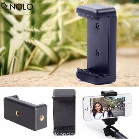 Đầu kẹp gắn điện thoại chữ U (không rãnh), đa năng loại lớn [BH: NONE]
