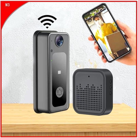 Chuông cửa video WIFI không dây M-3 [BH: 3 THÁNG]