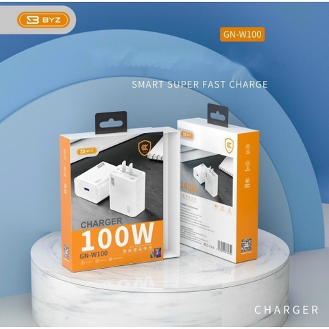 Cóc sạc nhanh 100W BYZ W100 1 cổng USB [BH: 3 THÁNG]