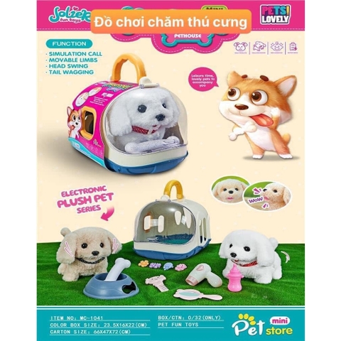 Hộp đồ chơi chăm sóc Thú cưng cho bé [BH: NONE]