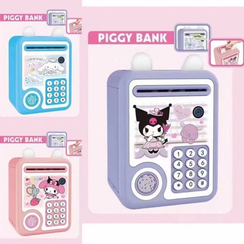 Két sắt mini cho bé HOẠT HÌNH có vân tay cho bé - MẪU NGẪU NHIÊN [BH: NONE]