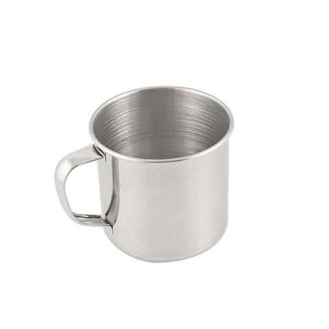 Ca inox  loại thường có quai cầm uống nước, trà đá size 7cm [BH: NONE] 1l9d11