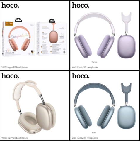 Tai nghe bluetooth HOCO W65 mẫu headphone chụp tai siêu đẹp chính hãng [BH 1 Năm]