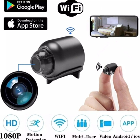 Camera mini ngụy trang X5 mẫu nhỏ gọn chất lượng hình ảnh 1080 siêu nét giúp bảo vệ gia đình