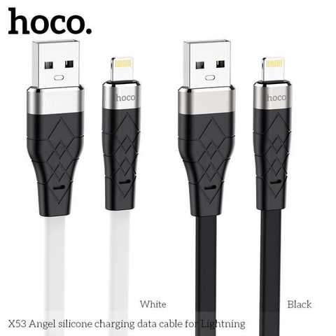 Cáp sạc nhanh 3A HOCO X53 cáp silicone usb ra iphone dài 1m chính hãng