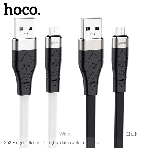 Cáp sạc nhanh 3A HOCO X53 cáp silicone usb ra MICRO dài 1m chính hãng