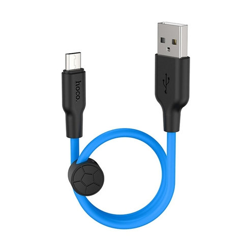 CÁP SẠC NGẮN 25CM HOCO X21 PLUS USB RA SAMSUNG MICRO 2.4A CHÍNH HÃNG [BH: 1 NĂM]