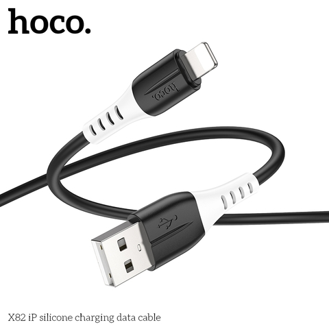 CÁP SẠC LIGHTNING HOCO X82 USB RA IPHONE DÀI 1M DÂY DÙ CHÍNH HÃNG [BH 1 NĂM]