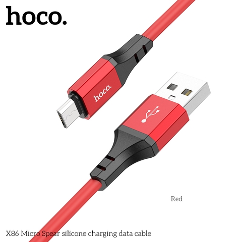 Cáp sạc nhanh dây dù HOCO X86 usb ra samsung Micro dài 1M chính hãng [BH 1 Năm]