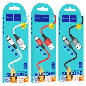 Cáp sạc nhanh dây dù HOCO X86 usb ra Type C dài 1M chính hãng [BH 1 Năm]