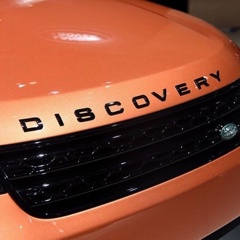Chữ 3D nổi dán xe hơi Discovery