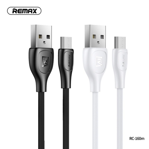 Cáp sạc nhanh Micro Remax RC-160m Samsung 1m chính hãng dây dù [BH 1 năm]