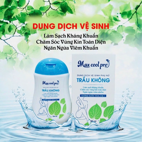 Dung dịch vệ sinh phụ nữ Trầu Không hương Nước Hoa 2 in 1