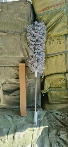 [FULLBOX] Cây chổi lau bụi kéo dài  bông to [bh: none]