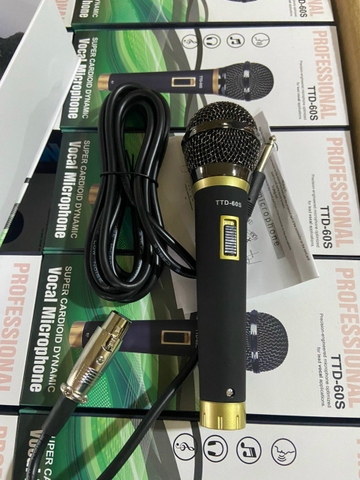 Micro có dây TTD-60s full box chính hãng siêu hay xịn [BH 3 tháng] / pktn sale