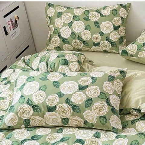 Combo 2 ruột gối vải POLY hoa xanh [BH: NONE]