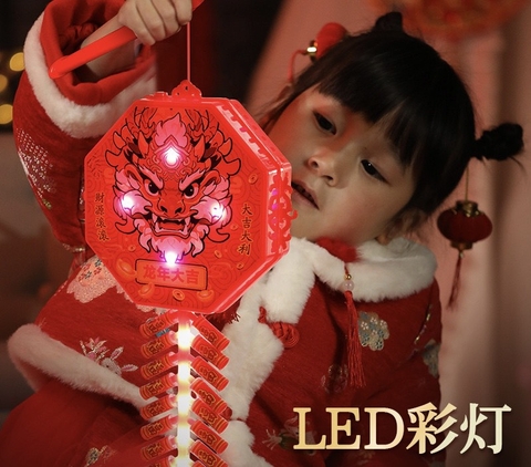 Dây pháo Tết đèn led DRAGON [BH: NONE]