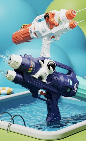 Súng bắn nước cho bé ASTRONAUT 2 nòng mới [BH: NONE]