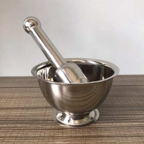 Bộ chày cối INOX giã gia vị làm bếp [BH: NONE]