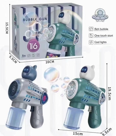 Súng bắn bong bóng 16 nòng ASTRONUST cho bé [BH: NONE]
