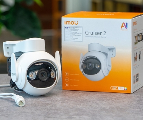 Camera IP Wifi IMOU 5MP ngoài trời GS7EP siêu nét chính hãng [BH 1 năm]