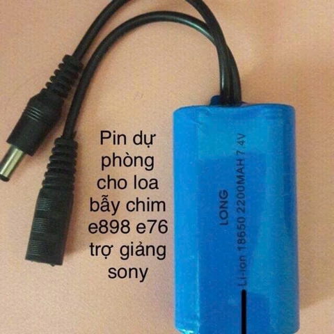 Pin dự phòng 9V xài cho loa kéo, máy trợ giảng sony, loa bẩy chim e898 e76 loa phóng siêu tiện lợi