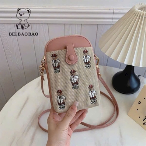 Túi đeo chéo BEI BAOBAO đựng điện thoại, tiền cho bé [BH: NONE]