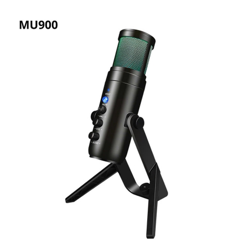 Miccro thu âm Livestream  MU-900 phiên bản 2024 có Leđ RGB [BH: 3 THÁNG]