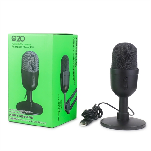 Micro thu âm, livestream để bàn G-20 chuyên dụng cho Máy tính, Laptop [BH: 3 tháng] 68