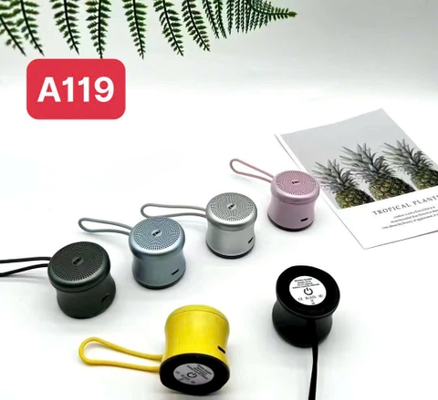 Loa bluetooth EWA A119 mẫu siêu nhỏ gọn có móc treo tiện lợi siêu hay [BH 3 Tháng]