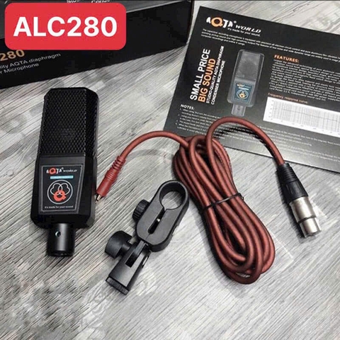 Micro Thu Âm Livestream AQTA ALC-280 cao cấp Livestream [BH 6 tháng]