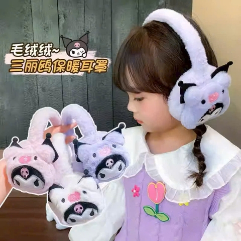 Bịt tai bông mềm, giữ ấm tai hoạt tiết hooạt hình cho bé siêu cưng [BH: NONE]  1l9c11