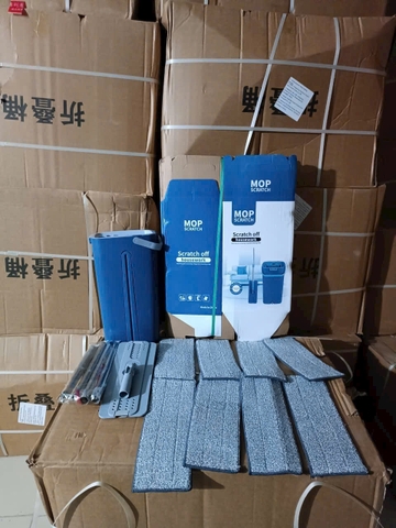 Bộ thùng lau nhà 2 ngăn tự vắt MOP fullbox [bh: none] 1l9c11