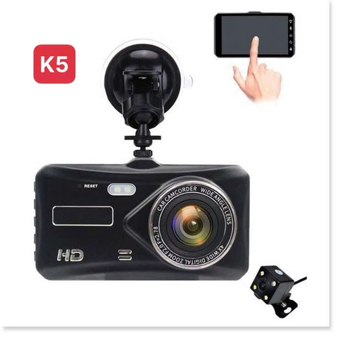 Camera hành trình cho xe hơi K5 có màn hình cảm ứng siêu nhạy {BH 3 Tháng]6l8