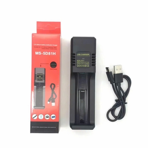 Bộ Sạc Pin Tiểu MS-5D81H sạc được cái loại pin 18650/ 2A/ 3AAA [BH 1 Tuần]6l8