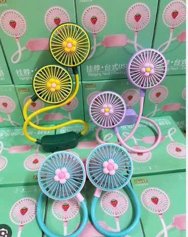 Quạt đeo cổ bông hoa [BH: NONE]