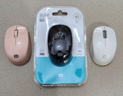 Chuột không dây SILENT M702 mẫu chuột văn phòng click silent siêu tiện lợi [BH 1 Năm]