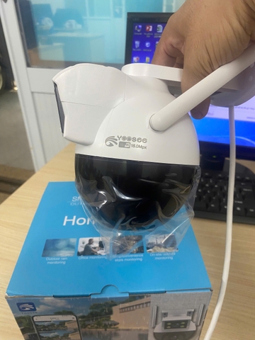 Camera ngoài trời YOOSEE 201 mẫu 2 mắt xoay 360 độ 15.0Mxp siêu nét